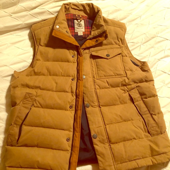 timberland goose eye vest